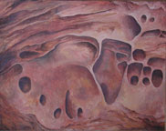 Anasazi 3, 16 x 20, Oil